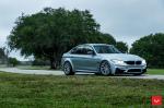 BMW M3 Sedan on Vossen Wheels (HF-2) 2019 года
